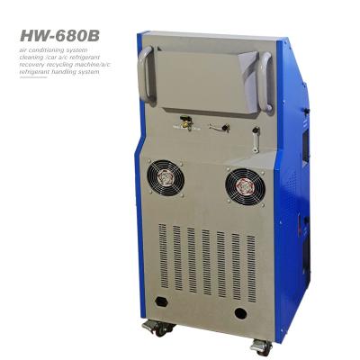 China Semi Automatic R134a Refrigerant 3HP AC Recovery Machine For Cars for sale