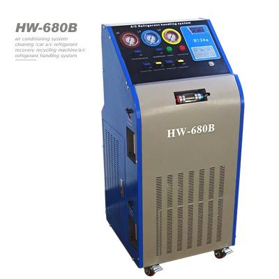 China HW-680B Portable AC Machine R134a for sale