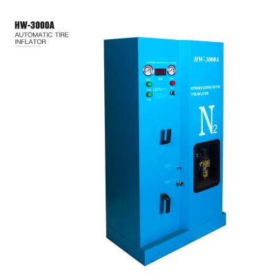 China Semi Auto HW-3000A Nitrogen Gas Machine 240 Volt Nitrogen Tyre Inflation For Cars for sale