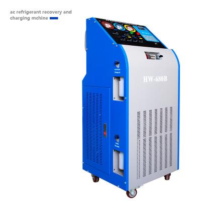 China 3HP HW-680B Car AC Refrigerant Recovery Machine 5.4m3/H Car AC Service for sale