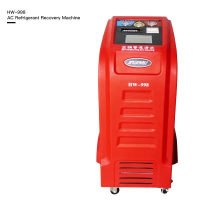 China 5.4m3/H 1000W Gas R410A Mobile AC Recovery Machine With Condenser for sale