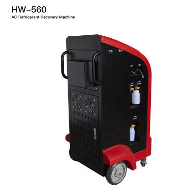 China 8HP R134a Refrigerant Machine HW-560 Portable AC Recovery Machine 50HZ for sale