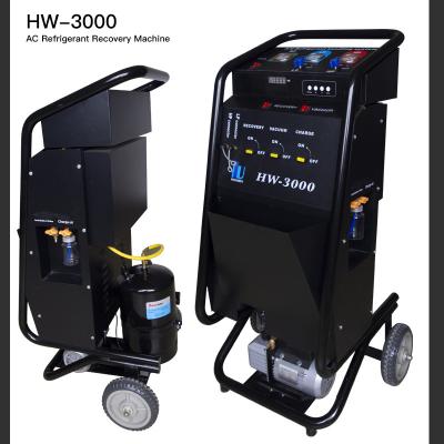 China Factory price AC Refrigerant Recovery Machine 3/4HP Portable Recycling Machine car ac service machine for sale