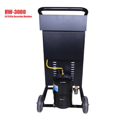 China Pressure Protection 8HP 350g/Min Portable AC Recovery Machine For Cars for sale