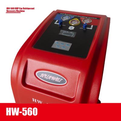 China Trollybus Refilling Portable AC Recovery Machine HW-560 240V Automatically for sale