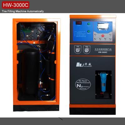 China 50L Tank Capacity Nitrogen Tire Inflator with Wide LCD Screen for sale