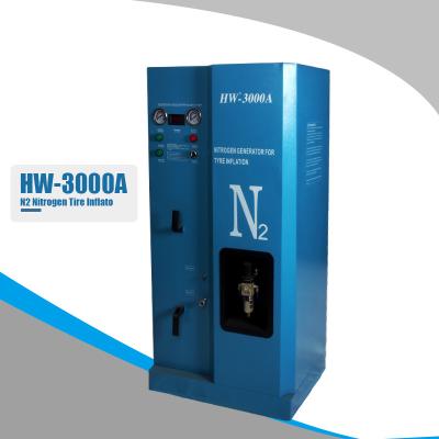 China gerador do nitrogênio de 50L HW-3000A para o Inflator do pneu dos pneus 60Hz semi automático à venda