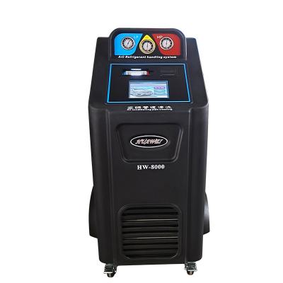 China 650g / Min Car Ac Recovery Machine With Colorful LCD Dynamic Display for sale