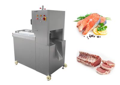 China Modifique la máquina de acero inoxidable de la elaboración para requisitos particulares de la carne que el hueso comercial vio la cortadora congelada de la carne en venta