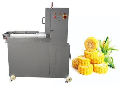China Automatic Corn Slicing Machine Frozen Vegetable Cutting Chuck 2cm Size for sale