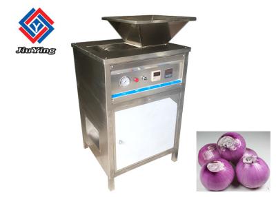 China Automatic Onion Peeler Skin Removing 920*480*1420 mm Dimension 200kg/h Capacity for sale