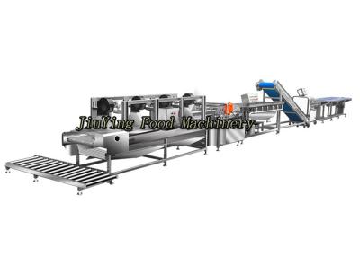China Automatic Salad Production Line , Leafy Salad Processing Line 380V for sale
