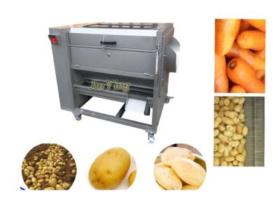 China Brush Type Fruit And Vegetable Peeler Machine Sweet Potato Washer Cleaner Machine for sale