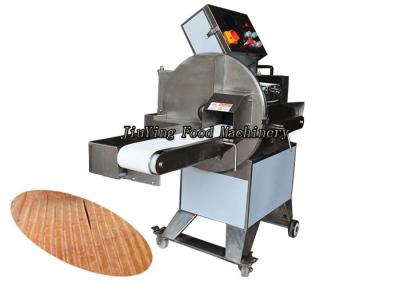 China cortador cocinado de la cortadora de la salchicha de la carne de la máquina de proceso de los pescados 300kg/h en venta