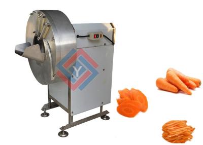 China 750W Vegetable Processing Equipment Smoothy Yams Carrot Shredder Banana Slicing Machine for sale