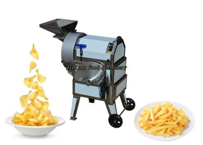 China Multifunctional Vegetable Processing Equipment / Potato Chips Cutter Strip French Fries Making Machine for sale