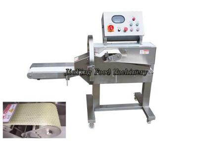 China Big Capacity 500kg/H Industrial Meat Slicer Bacon Ham Cooked Beef Cutter for sale