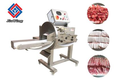 China Conveyor Type Meat Processing Equipment Pork Beef Sausage Cutter 380V for sale