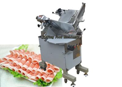 China Frozen Meat Slicer Chilled Fish Flakes Cutting Machine With 0-25mm Easy Operation for sale