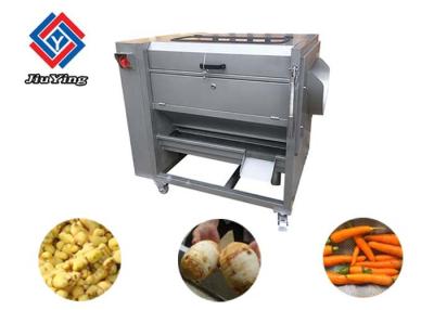 China Fresh Ginger Washing And Peeling Manine For Carrot Cleaning And Polishing for sale