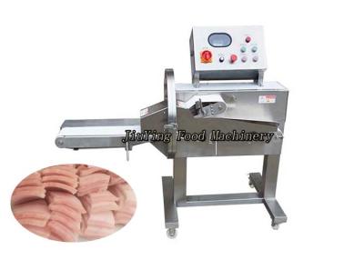 China Máquina congelada cozinhada da retalhadora do peito de frango do bacon com 12 meses de garantia à venda