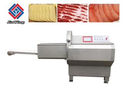 China CE do interruptor inversor 380V dos reforços da máquina de corte do queijo da salsicha 200pcs/min o grande aprovou à venda