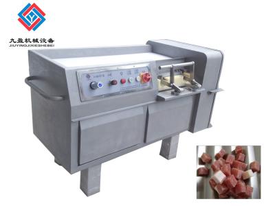 China 380V Meat Chicken Dicer Machine , Easy Operation Meat Cube Cutting Machine for sale