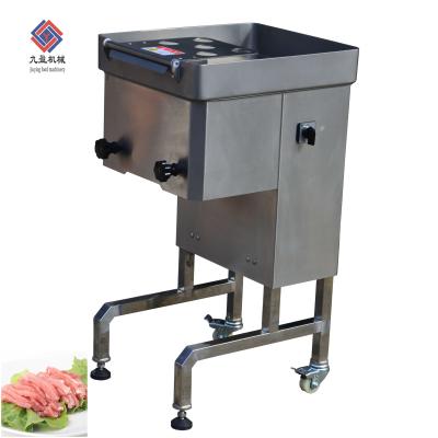 China Pequeña máquina fresca comercial 300-500KG/H de la cortadora de la pechuga de pollo de la carne de vaca en venta