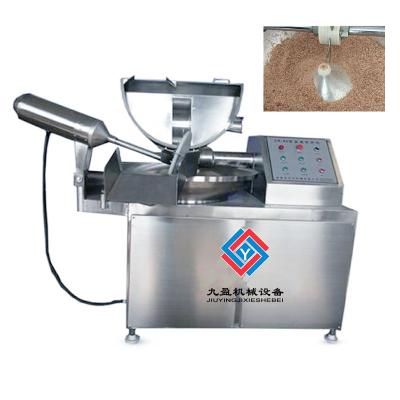 China Large Stainless Steel Meat Bowl Cutter 80L Chopper For Sausage / Dumpling Stuffings for sale