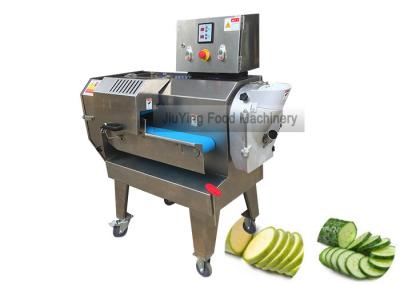 Chine Double légume à racine commercial de pomme de terre de machine de découpage en tranches de légume-feuille et équipement de coupure multifonctionnel de fruit à vendre