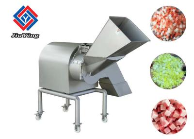 China Small Vegetable Dicer Machine / Tomato Cuber Machine 1000KG/H Output for sale