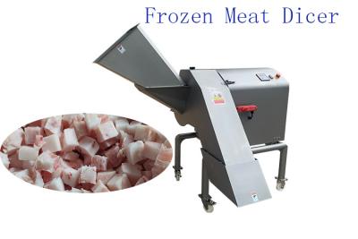 중국 냉동육 큐브 커터 쇠고기 닭가슴살 다이싱 장비 판매용