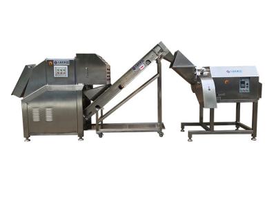 China Industrielle Werkzeugmaschine-gefrorener Fleisch-Würfel-Schneider des Fleisch-2000KG/H zu verkaufen