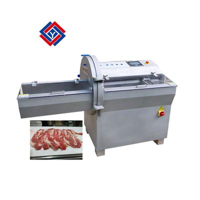 China 32mm Industrial Meat Slicer Frozen Meat Cutting Machine for sale