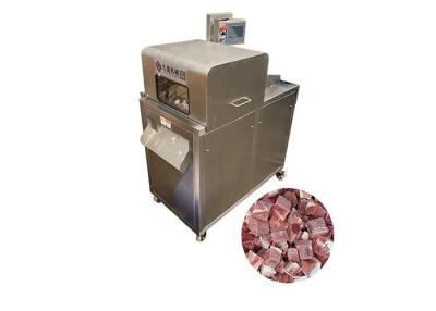 China Beef Brisket Ribs Frozen Meat Dicing Machine Chicken Duck Fish Cube Cutter for sale