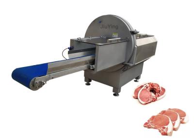 China Blue Conveyor Industry Meat Slicer Machine With Portion System for sale