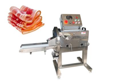 China 800kg/h Sausage Processing Equipment 120mm Frozen Mutton Beef Slicing Machine for sale