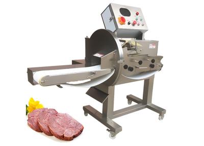 China 1000kg/h Industrial Meat Slicer Cooked Beef Braised Cutting Equipment for sale