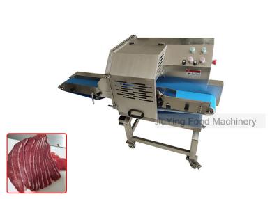 China 500KG/H Output Industrial Meat Slicer Conveyor Type Meat Slicing Machine for sale