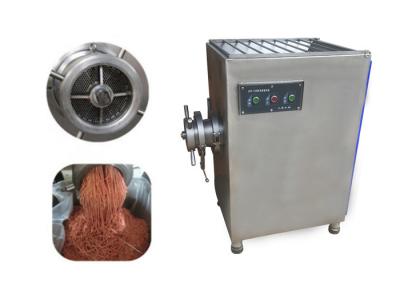 China 1200KG/H Frozen Meat Grinder Two Worms Meat Mincers for sale