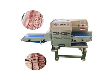 China TJ-304D Edelstahl-Fleisch-Schneidemaschine-Handelsedelstahl sah Meeresfrüchte-Schweinefleisch-Steak-Schneider zu verkaufen