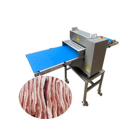 中国 1.5kw Fresh Chicken Fish Cooked Meat Slicer Seafood Cutting Machinery 販売のため