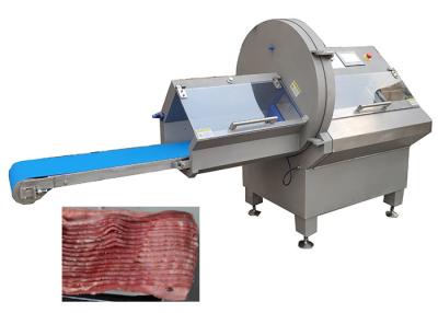 China 4.4kw Bacon Slicing Machine Salmon Pork Jerky Cutter With Germany Blade for sale