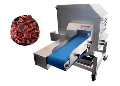 China 304 SUS Halal Beef Jerky Slicer Machine BBQ Grilled Pork Meat Cutting Equipment for sale
