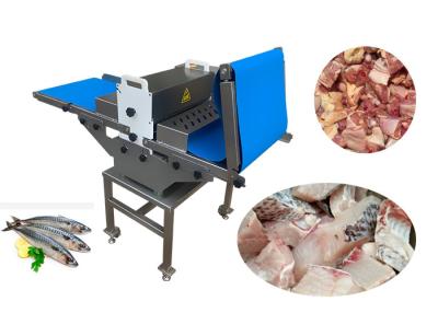 China 500mm Width Fresh Chicken Fish Seafood Cutter Soft Bone Cutting Machine for sale