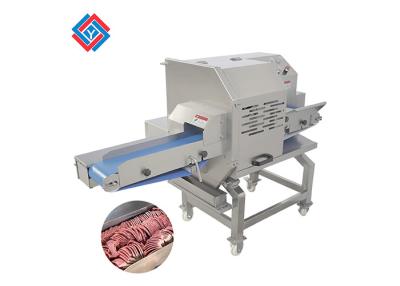China 800kg/h Meat Processing Machine Adjustable Cooked Braised Meat Slicer for sale