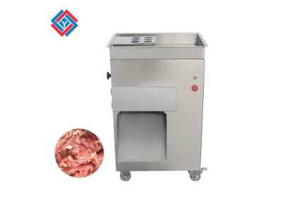 China Double Knife Meat Processing Machine 800kg/h Fresh Meat Shredding Slicer for sale