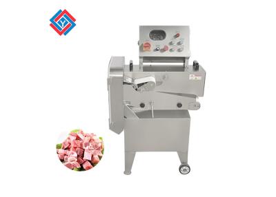 China JY-303A 304SUS 120 mm Width Conveyor Belt Frozen Ribs Cutting Machine Slitting Machine Meat Dicing Machine for sale