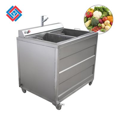 Commercial leafy vegetable washer ultrasonic bubble vegetable and