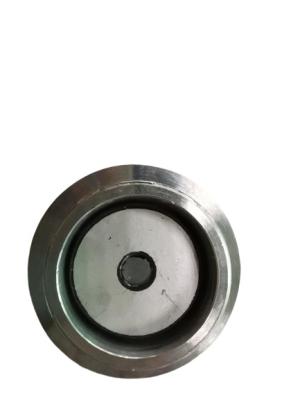 China Al PZT Medical Ultrasonic Transducer Diameter 27mm 1MHz Round With Hole for sale